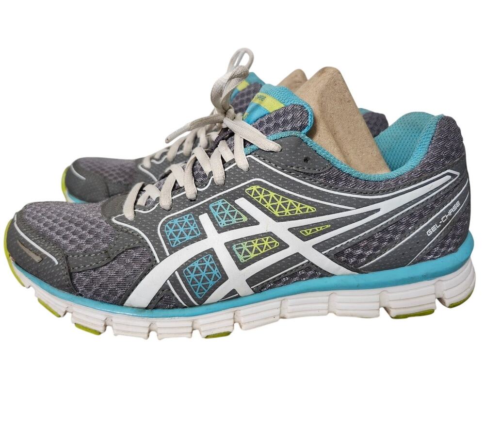 ASICS Womens Athletic Shoes Sz 8 Teal Blue Green Run F911212 T3A79